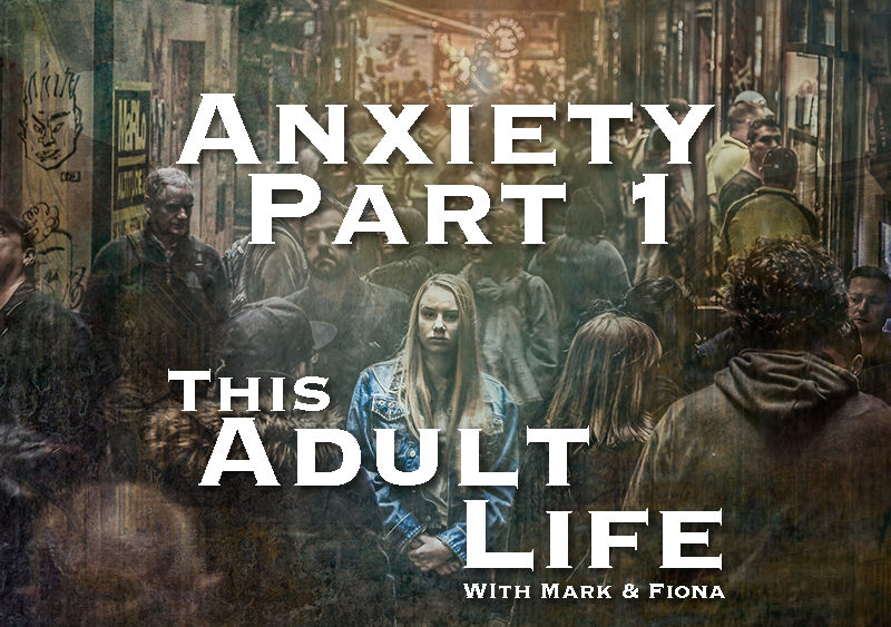 Anxiety Podcast girl in crowd
