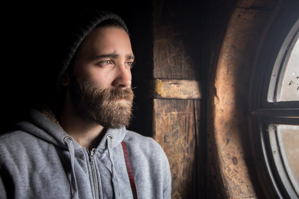 man in beanie
